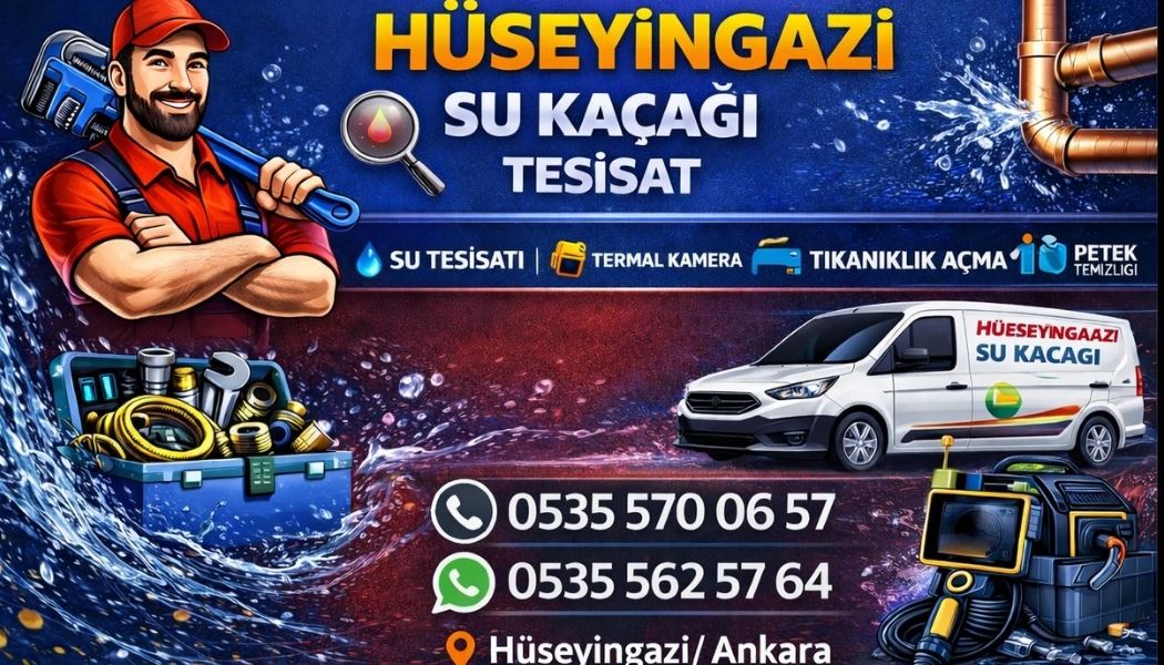 Hüseyingazi Su Kaçağı Tesisat